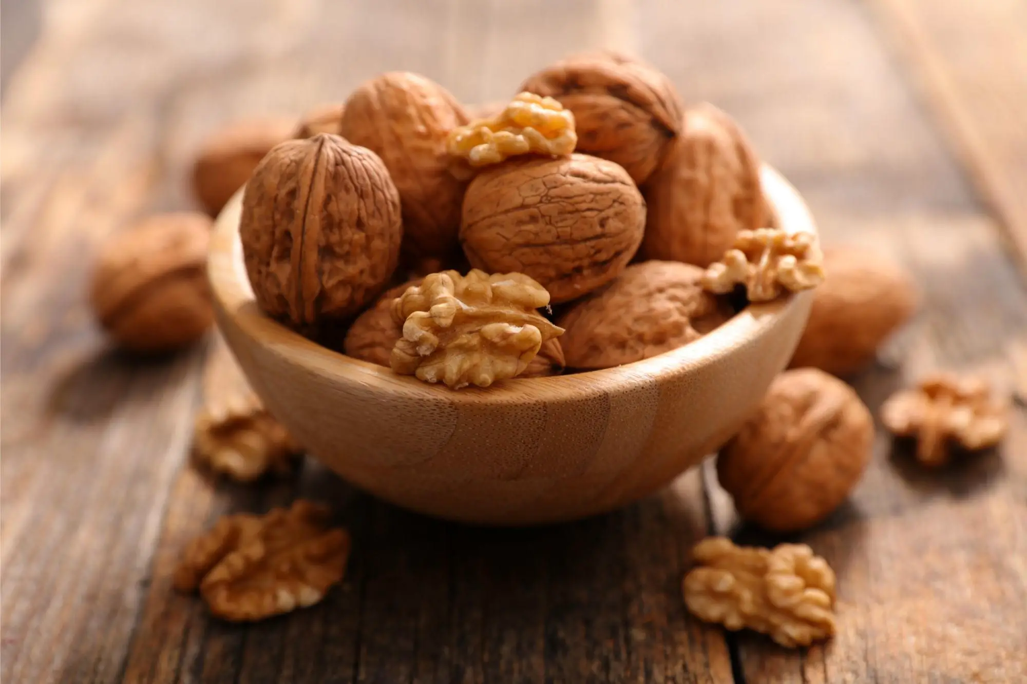 Walnuts in a Bowl