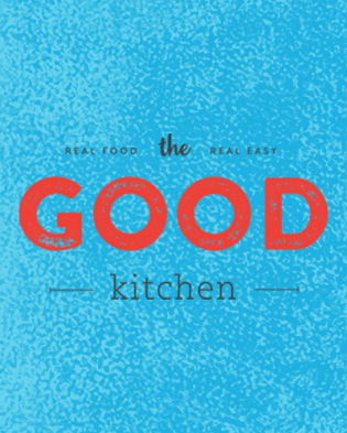 The Good Kitchen logo against a blue background.