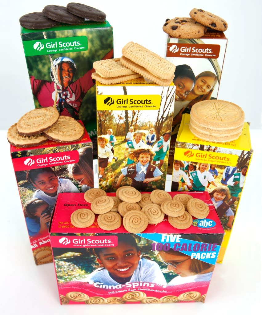 Girl Scout Cookie season is nationally recognized from January through April. Caitlin Thorne