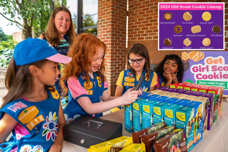 Girl Scout Cookie season is back!