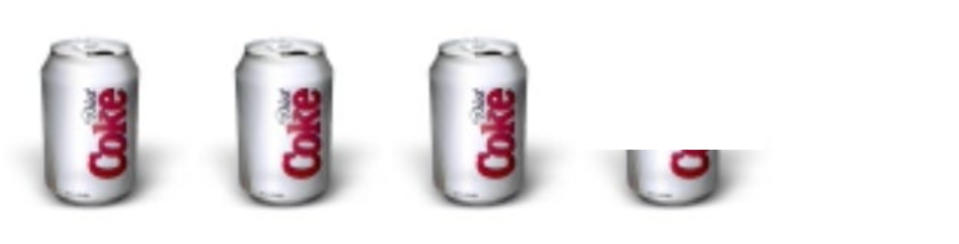 diet coke emojis representing rating stars