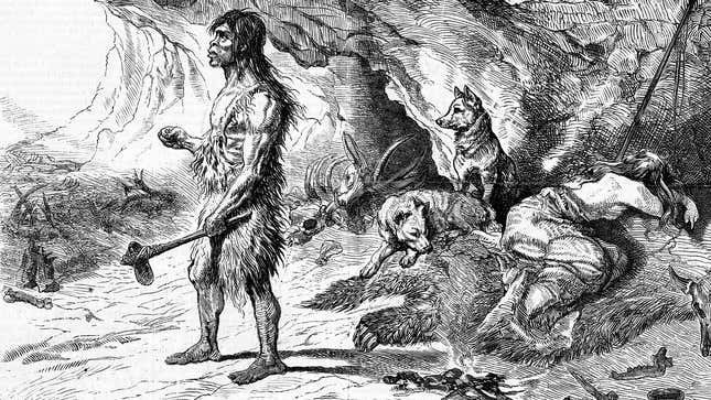 Image for article titled New Study Finds Cavemen Had Trouble Sticking To Paleo Diet Without Frozen Meal Kits