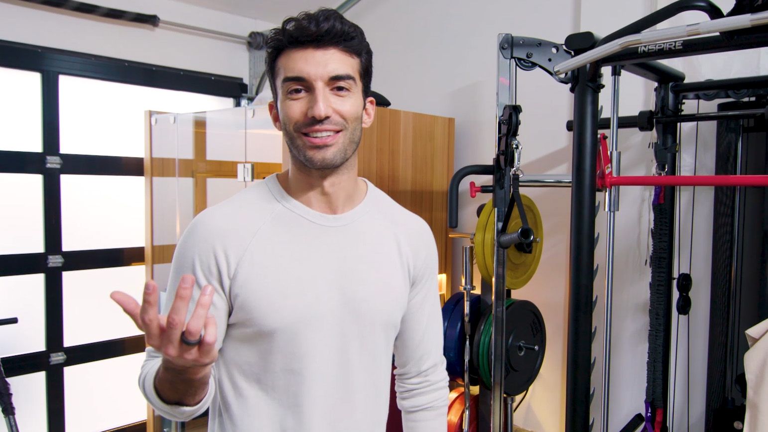 preview for Justin Baldoni | Gym & Fridge Tour