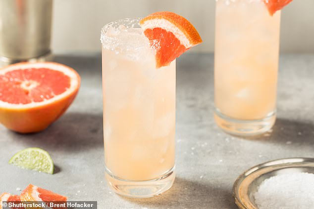 Although tequila is usually known for its sweet and smooth flavor, mescal is smokier, which creates some added impact - perfect for a Paloma (stock image)