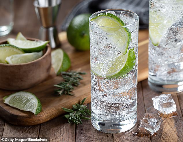 The classic and loved Mezcal Fizz puts a spin on a margarita by adding smoky bubbles (stock image)