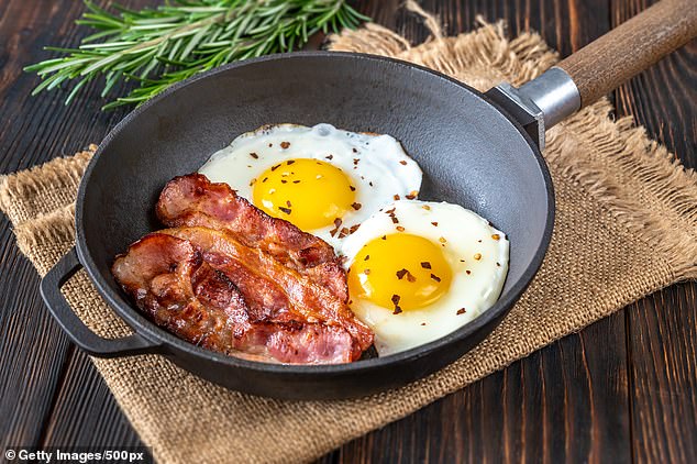 Eggs and bacon give Ruby a hearty start to competition days