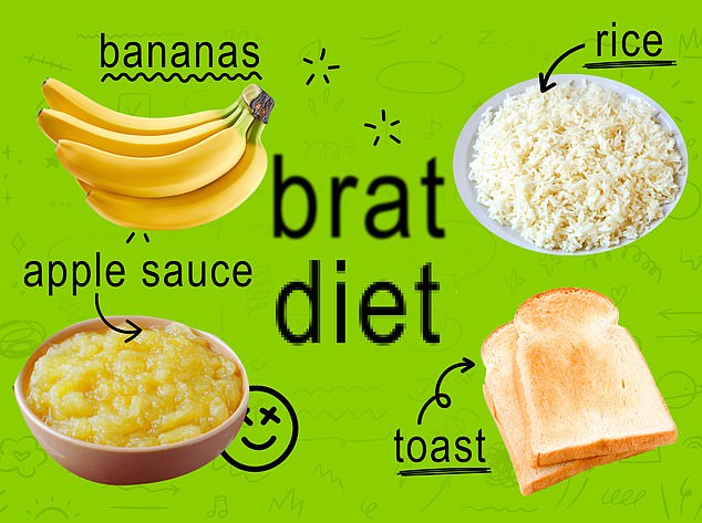 The 'BRAT' diet — which has, in fact, been around for more than a century — has long been backed by health professionals. The diet is specifically designed for those unlucky enough to experience diarrhoea and other stomach issues