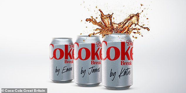 Recent design launched by the brand that features named cans. Sadly for DC lovers, the popular beverage still results in a crash in energy