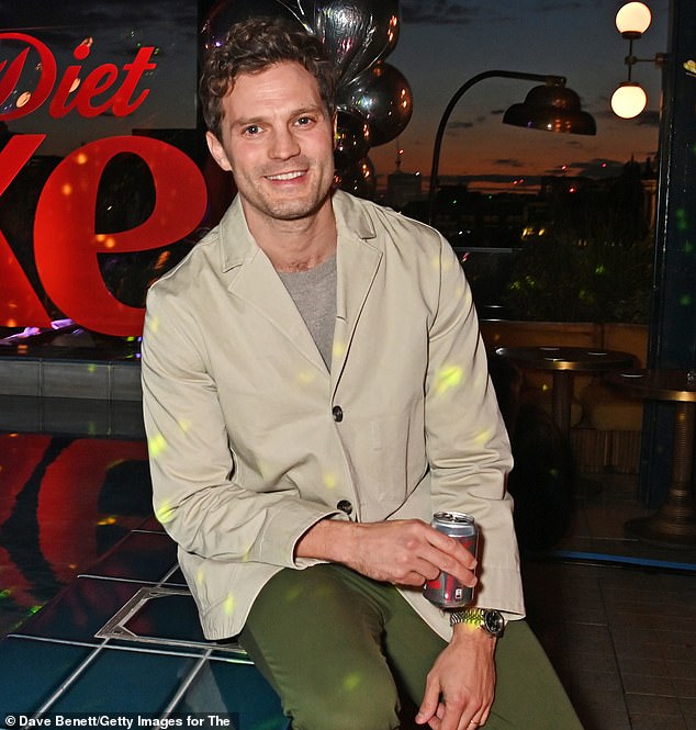 Jamie Dornan made a very cheeky revelation about his sex life while talking to Nick Grimshaw at a Diet Coke party on Thursday evening to launch the This Is My Taste campaign at 180 House