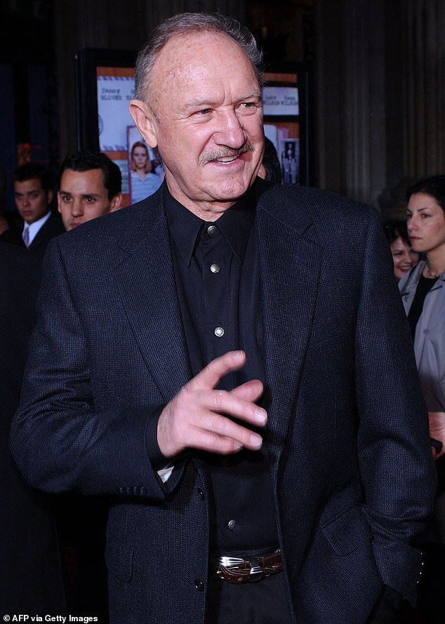 Hackman was one of Hollywood's most famous and prolific actors and enjoyed a lengthy Tinseltown career; seen in 2001