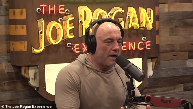 Interest in the diet has been partly fuelled by advocates like Joe Rogan (pictured) and Jordan Peterson saying it improved their mental and physical abilities